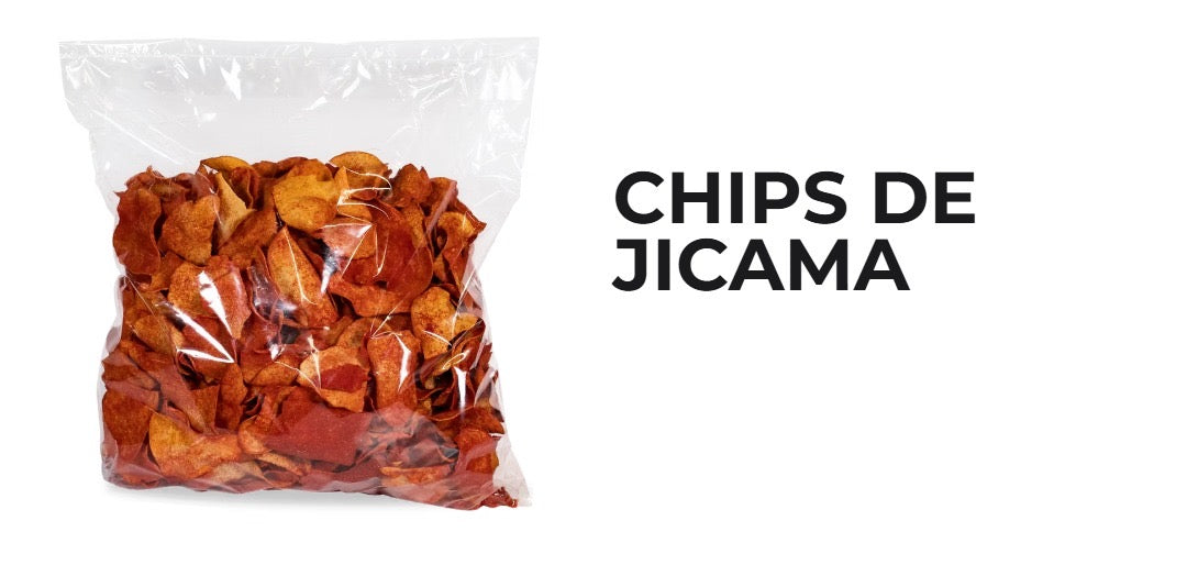 Chips de jicama 50 piezas