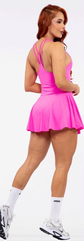 Enterizo de falda corta